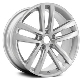 Replace® - Double 5-Spoke Dark Silver 19x8 Alloy Factory Wheel - Replica