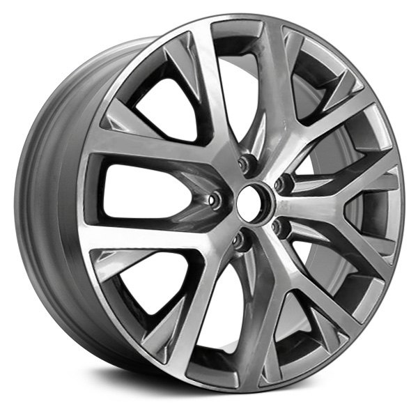 Replace® - 18 x 7.5 5 Y-Spoke Machined and Silver Alloy Factory Wheel (Remanufactured)