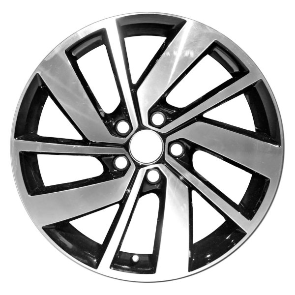 Replace® - 18 x 7.5 10-Spoke Black Alloy Factory Wheel (Replica)