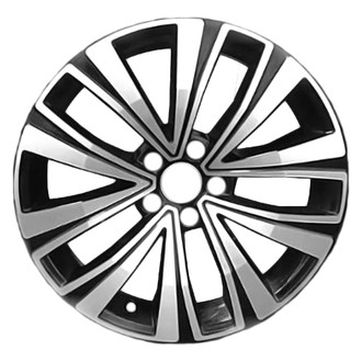 Replace® - 10 I-Spoke Machined Gloss Black 18x8 Alloy Factory Wheel - Remanufactured