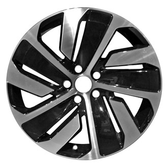 Replace® - 10 I-Spoke Gloss Black with Machined Face 19x8 Alloy Factory Wheel - Remanufactured