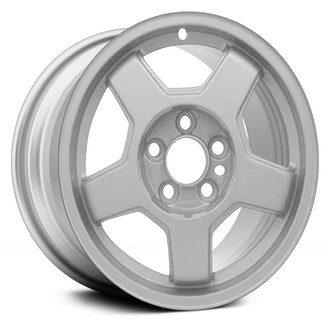 Replace® - 5-Spoke Silver with Purple Undertones Face 15x6 Alloy Factory Wheel - Remanufactured