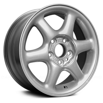 Replace® - 6 I-Spoke Silver 15x6.5 Alloy Factory Wheel - Remanufactured