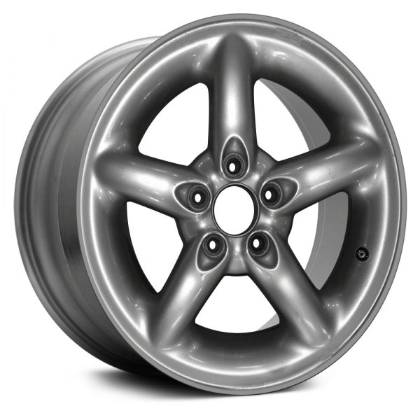 Replace® - 16 x 6.5 5-Spoke Silver Alloy Factory Wheel (Factory Take Off)