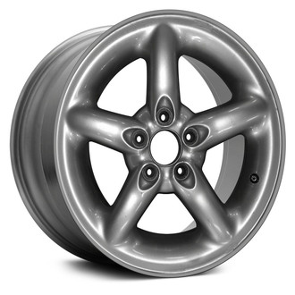 Replace® - 5-Spoke Silver 16x6.5 Alloy Factory Wheel - Remanufactured