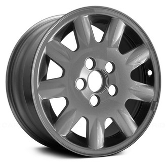 Replace® - 9 I-Spoke Sparkle Silver 15x6.5 Alloy Factory Wheel - Remanufactured