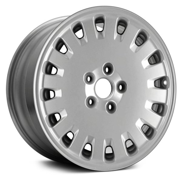 Replace® - 16 x 6.5 16-Slot Bright Sparkle Silver Alloy Factory Wheel (Remanufactured)