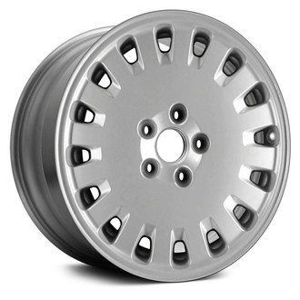 Replace® - 16-Slot Bright Sparkle Silver 16x6.5 Alloy Factory Wheel - Remanufactured