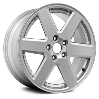 Replace® - 6-Spoke Silver 17x7 Alloy Factory Wheel - Remanufactured