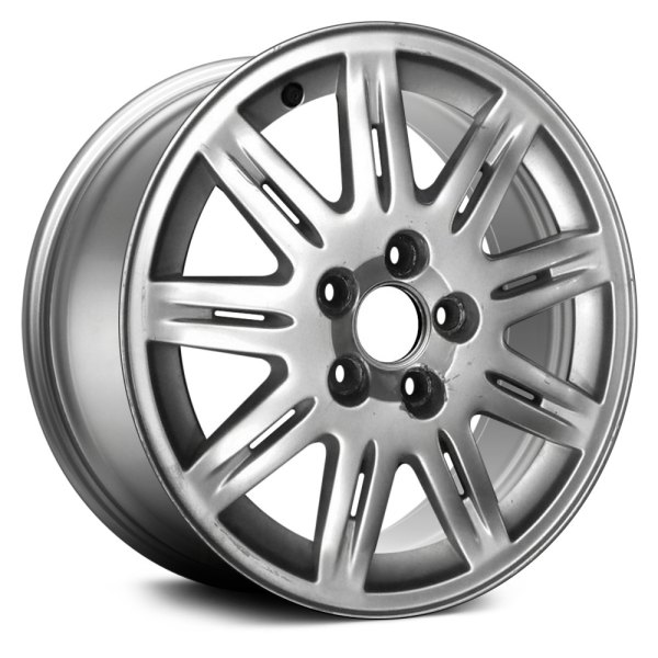 Replace® - 16 x 7 9 Double I-Spoke Hyper Silver Alloy Factory Wheel (Remanufactured)