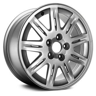 Replace® - 9 Double I-Spoke Hyper Silver 16x7 Alloy Factory Wheel - Remanufactured