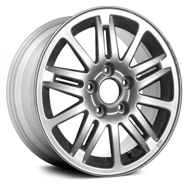 Replace® - 15 x 6.5 5 Alternating-Spoke Silver Alloy Factory Wheel (Remanufactured)