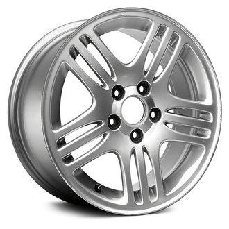 Replace® - Triple 5-Spoke Hyper Silver 16x7 Alloy Factory Wheel - Remanufactured