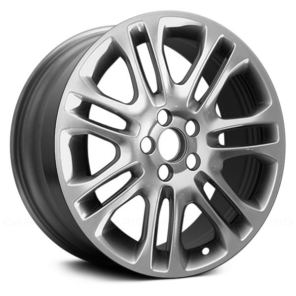 Replace® - 18 x 7 7 V-Spoke Silver Alloy Factory Wheel (Remanufactured)