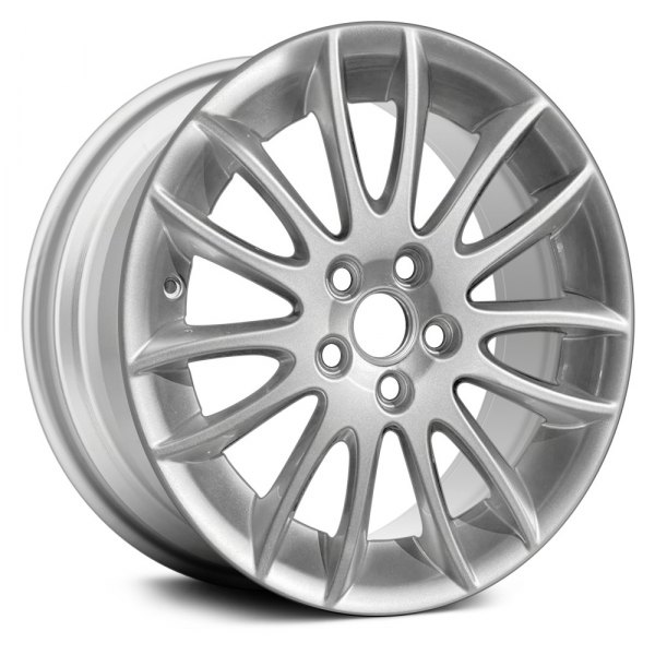 Replace® - 17 x 7 7 V-Spoke Silver Alloy Factory Wheel (Remanufactured)