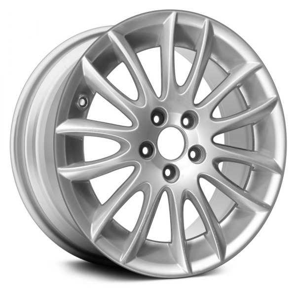 Replace® - 17 x 7.5 7 V-Spoke Silver Alloy Factory Wheel (Remanufactured)