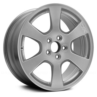 Replace® - 6 I-Spoke Sparkle Silver Face 17x7.5 Alloy Factory Wheel - Remanufactured