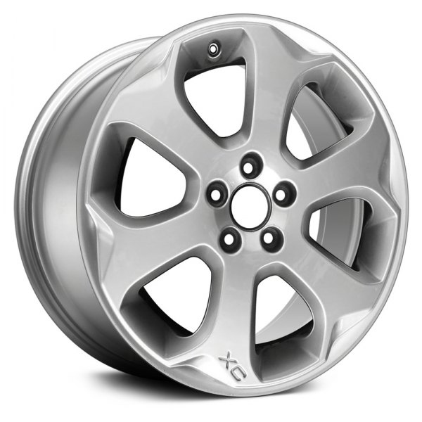 Replace® - 18 x 7.5 6 Spiral-Spoke Bright Hyper Silver Face Alloy Factory Wheel (Remanufactured)