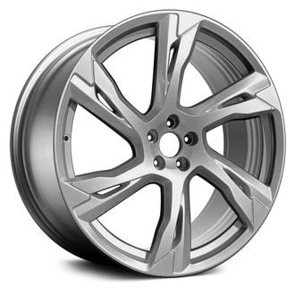 Replace® - 6-Spoke Dark Smoked Hypersilver 22x9 Alloy Factory Wheel - Remanufactured