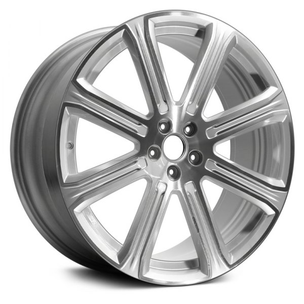 Replace® - 21 x 9 8 I-Spoke Machined and Sparkle Silver Alloy Factory Wheel (Remanufactured)