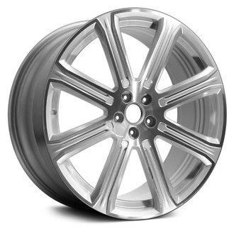 Replace® - 8 I-Spoke Machined and Sparkle Silver 21x9 Alloy Factory Wheel - Remanufactured