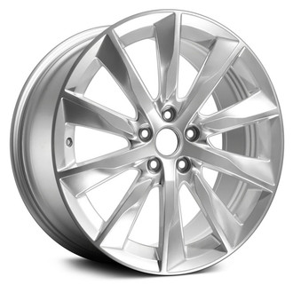 Replace® - 10 Turbine-Spoke d Bright Hyper Silver 18x8 Alloy Factory Wheel - Remanufactured