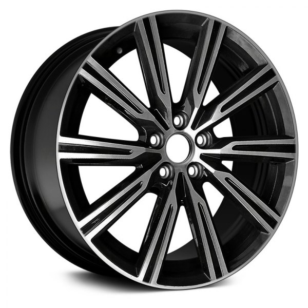 Replace® - 19 x 7.5 10 I-Spoke Black Alloy Factory Wheel (Remanufactured)