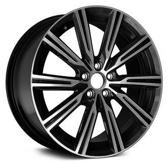 Replace® - 10 I-Spoke Black 19x7.5 Alloy Factory Wheel - Remanufactured