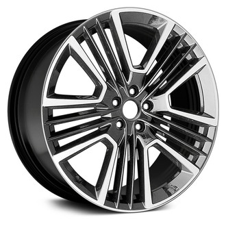 Replace® - 5 Split-Spoke Machined with Black Accents 21x8 Alloy Factory Wheel - Remanufactured