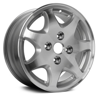 Replace® - 7-Spoke Medium Silver Sparkle 15x6 Alloy Factory Wheel - Remanufactured