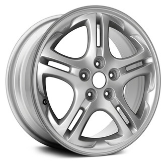 Replace® - Double 5-Spoke Silver 17x7 Alloy Factory Wheel - Remanufactured