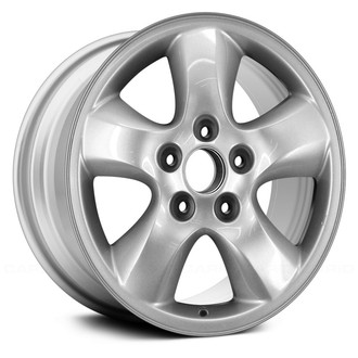 Replace® - 5 Turbine-Spoke Silver 16x6.5 Alloy Factory Wheel - Remanufactured