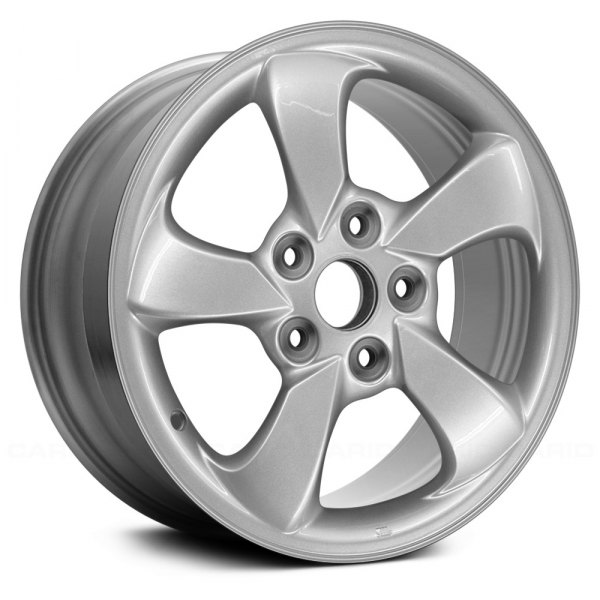 Replace® - 16 x 6.5 5 Spiral-Spoke Silver Alloy Factory Wheel (Remanufactured)