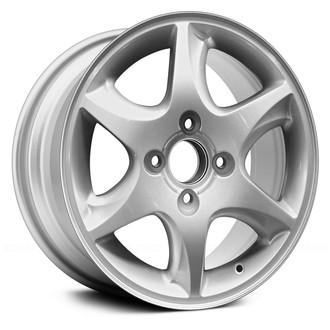 Replace® - 6 Turbine-Spoke Silver 16x6 Alloy Factory Wheel - Remanufactured