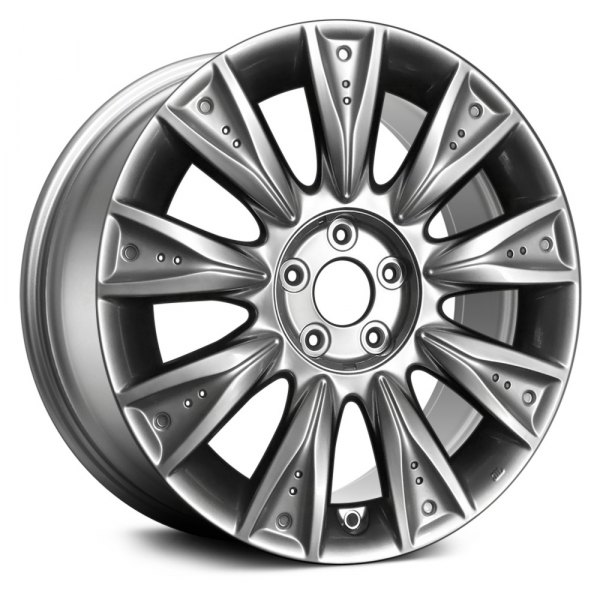 Replace® - 18 x 7.5 9 I-Spoke Hyper Silver Alloy Factory Wheel (Remanufactured)