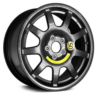Replace® - 9 I-Spoke Black 16x4 Alloy Factory Wheel - Remanufactured