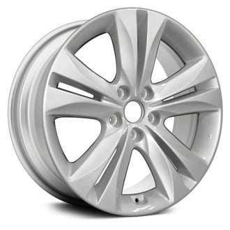 Replace® - Double 5-Spoke Sparkle Silver 18x7.5 Alloy Factory Wheel - Remanufactured