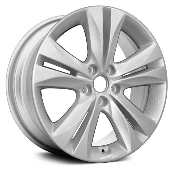 Replace® - 18 x 7.5 Double 5-Spoke Sparkle Silver Alloy Factory Wheel (Remanufactured)