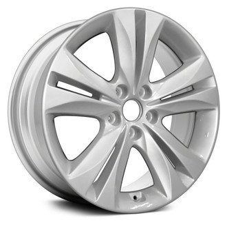 Replace® - Double 5-Spoke Sparkle Silver 18x7.5 Alloy Factory Wheel - Remanufactured