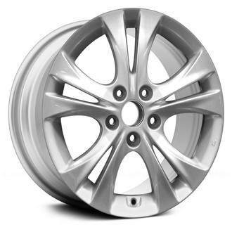 Replace® - 5 V-Spoke Silver 17x6.5 Alloy Factory Wheel - Remanufactured