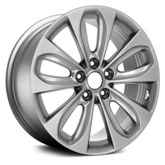 Replace® - 5 Split-Spoke Hyper Silver 18x7.5 Alloy Factory Wheel - Remanufactured