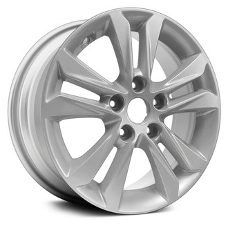 Replace® - Double 5-Spoke Silver Argent 16x6.5 Alloy Factory Wheel - Remanufactured