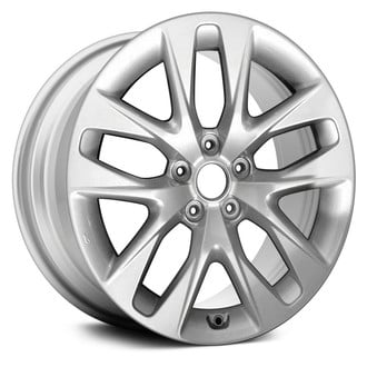 Replace® - 5 V-Spoke Silver Metallic 18x7.5 Alloy Factory Wheel - Remanufactured