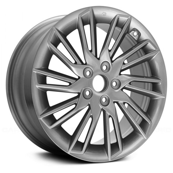 Replace® - 19 x 7.5 10 Double Spiral-Spoke Dark Charcoal Alloy Factory Wheel (Remanufactured)