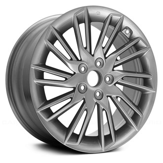 Replace® - 10 Double Spiral-Spoke Dark Charcoal 19x7.5 Alloy Factory Wheel - Remanufactured