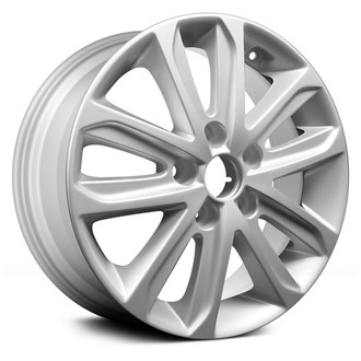 Replace® - 5 V-Spoke Silver 16x6.5 Alloy Factory Wheel - Remanufactured