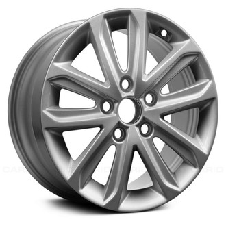 Replace® - 5 V-Spoke Medium Charcoal Sparkle 16x6.5 Alloy Factory Wheel - Remanufactured
