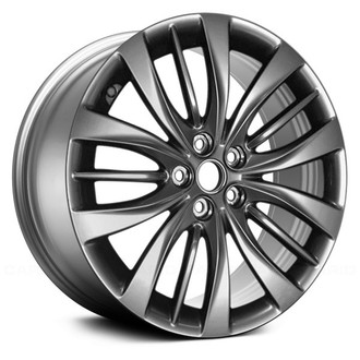 Replace® - 5 W-Spoke Hyper Silver 19x8.5 Alloy Factory Wheel - Remanufactured