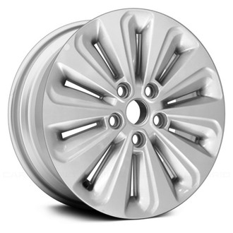 Replace® - 10-Slot Medium Silver Metallic 16x6.5 Alloy Factory Wheel - Remanufactured