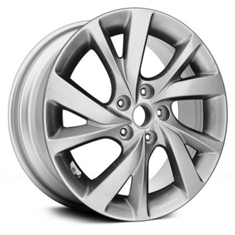 Replace® - 10 Spiral-Spoke Silver 17x7 Alloy Factory Wheel - Remanufactured